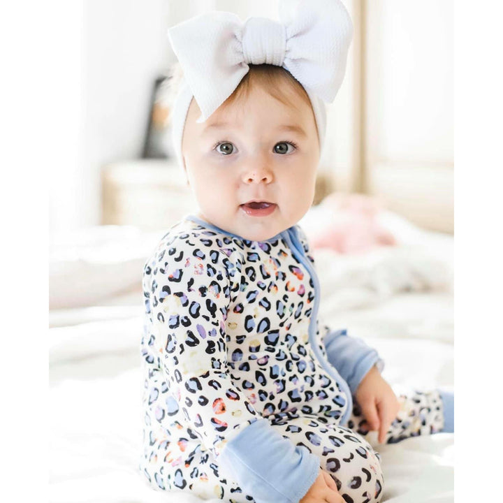 white "chandler" headwrap headwrap Stevie J's Baby
