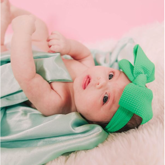 cactus green "chandler" newborn headwrap Newborn Stevie J's