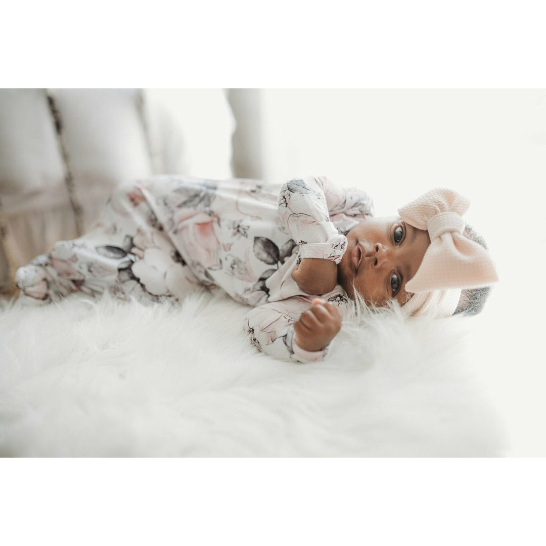 White Floral Gown  StevieJs