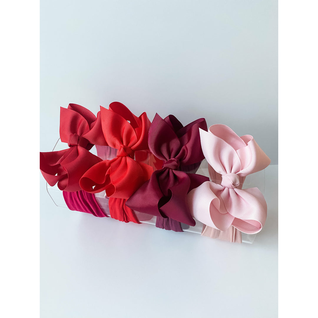 BUNDLE: Deep Red, Apple Red, Maroon, & Powder “Grosgrain” StevieJs