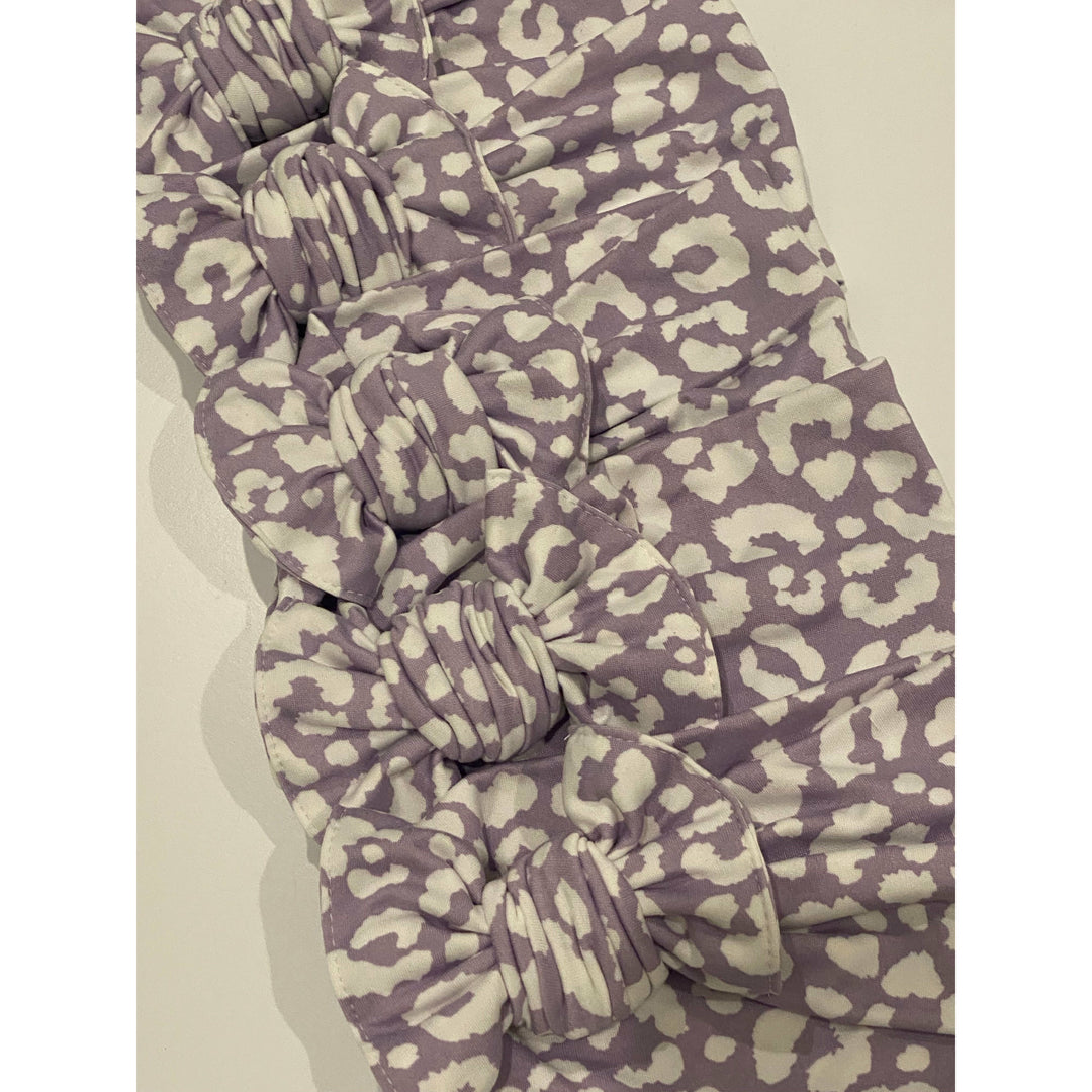New Purple Leopard Butter Knot StevieJs
