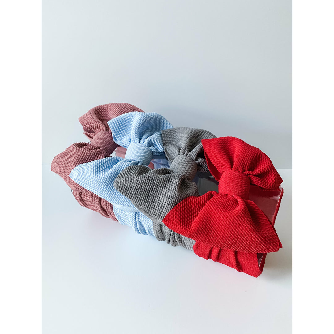 Rosie Posie, Baby Blue, Gray, & Apple Red “Chandler” Bundle (4) StevieJs