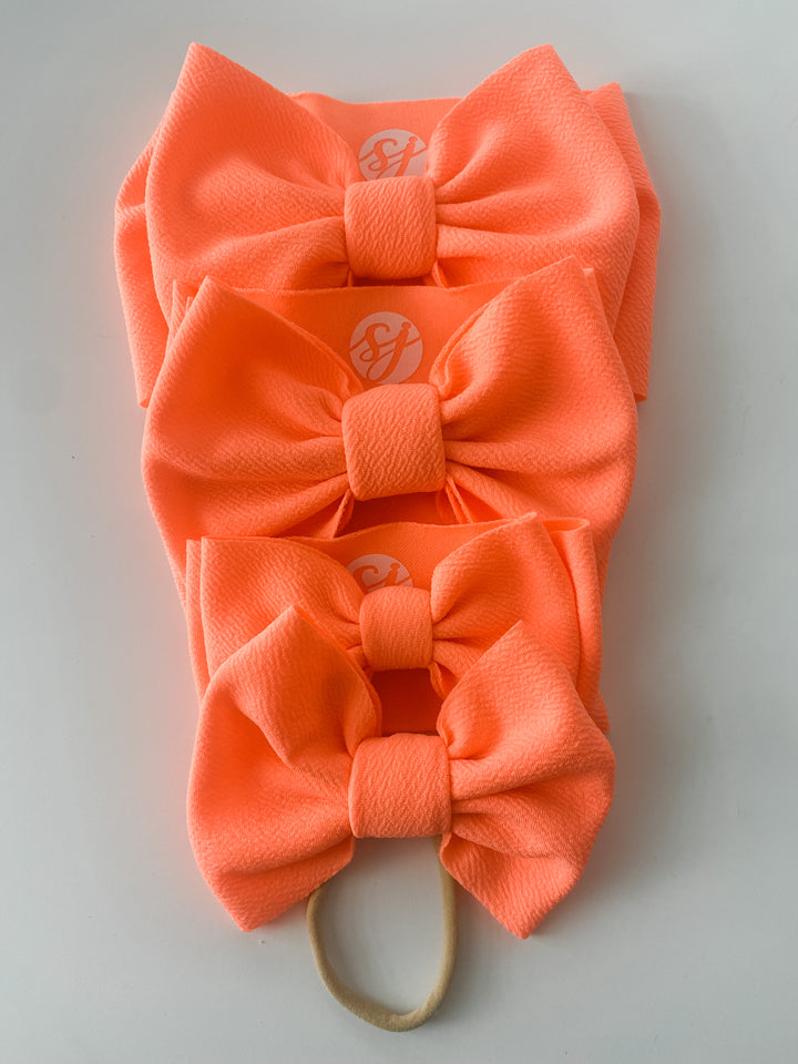 neon salmon “julia” collection  StevieJs