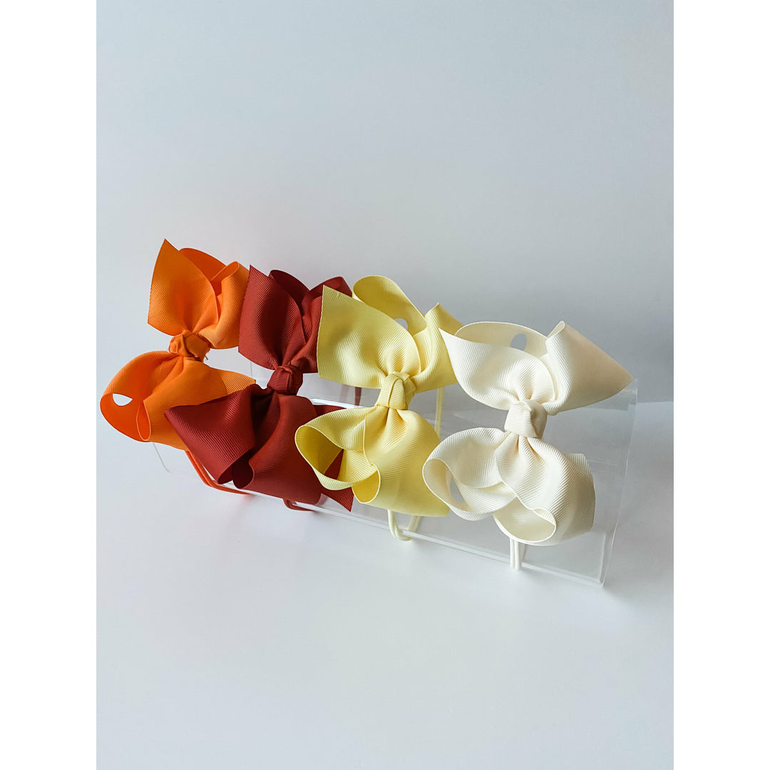 BUNDLE: Orange, Rust, & Yellow, & Lemonade “Grosgrain” StevieJs