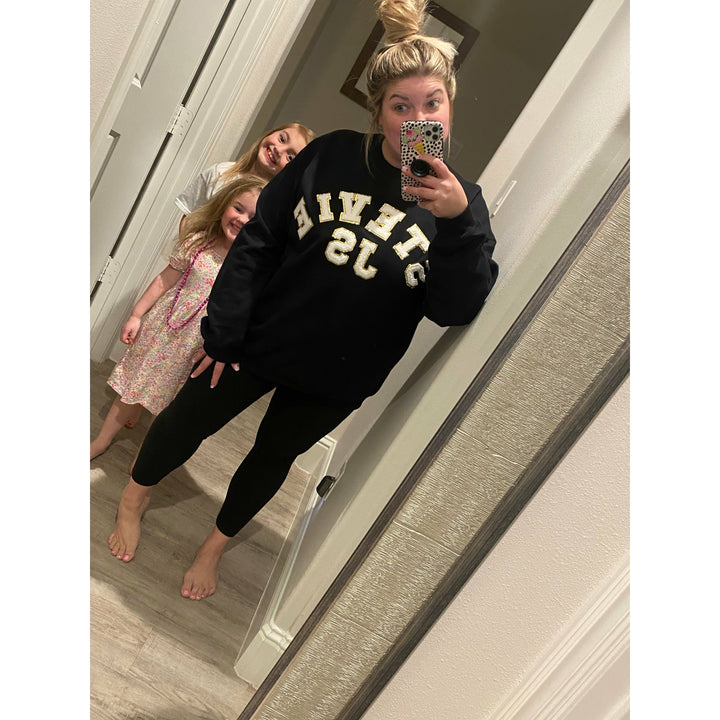 STEVIE JS Patch Sweatshirt  StevieJs