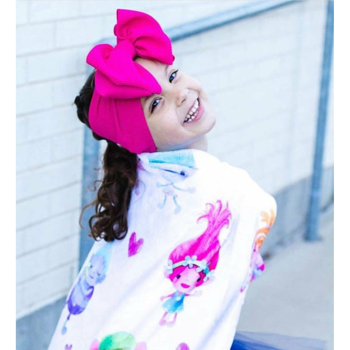 hot pink "chandler" headwrap Stretch Wrap Stevie J's Toddler