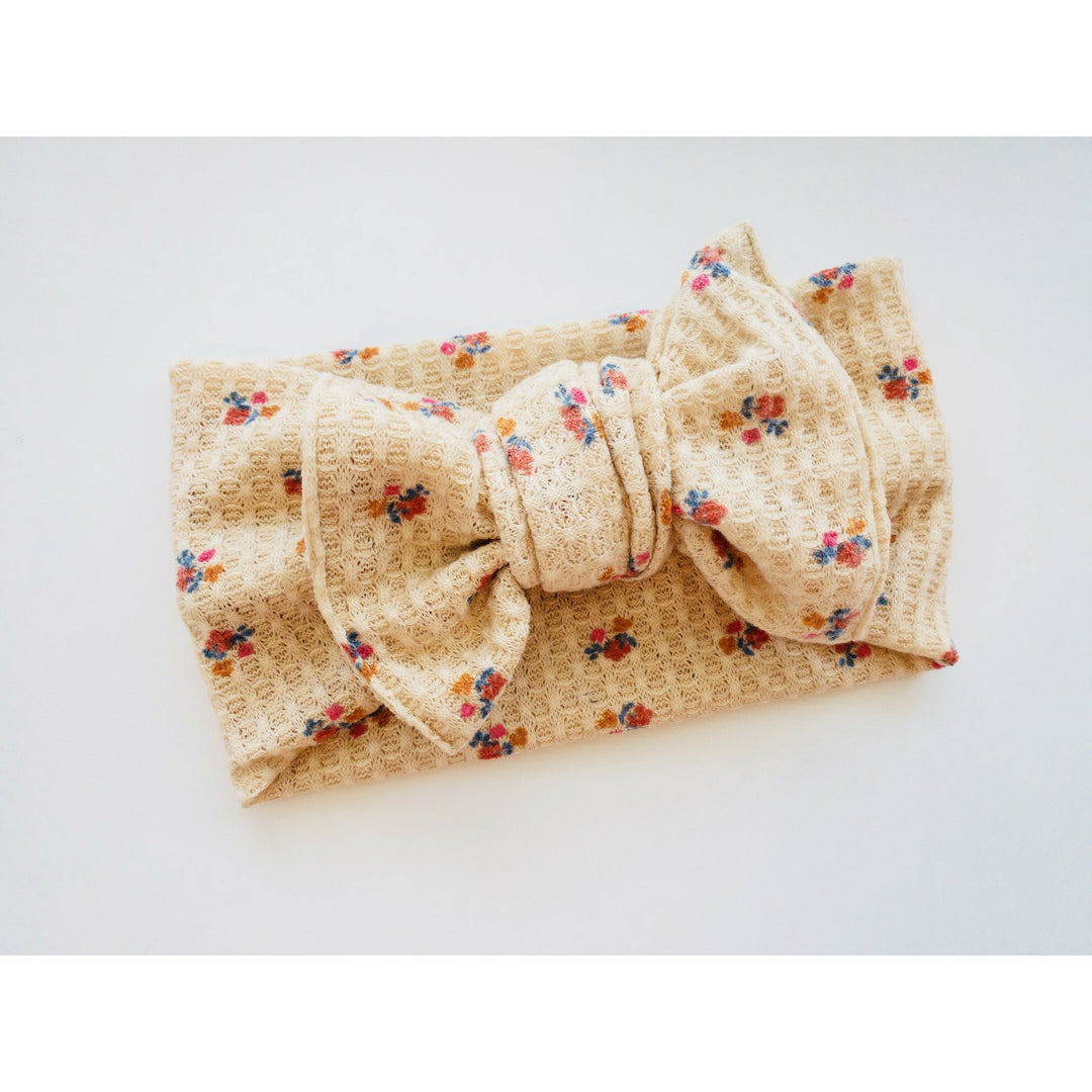Meadow *Tan Floral* Butter Knot StevieJs