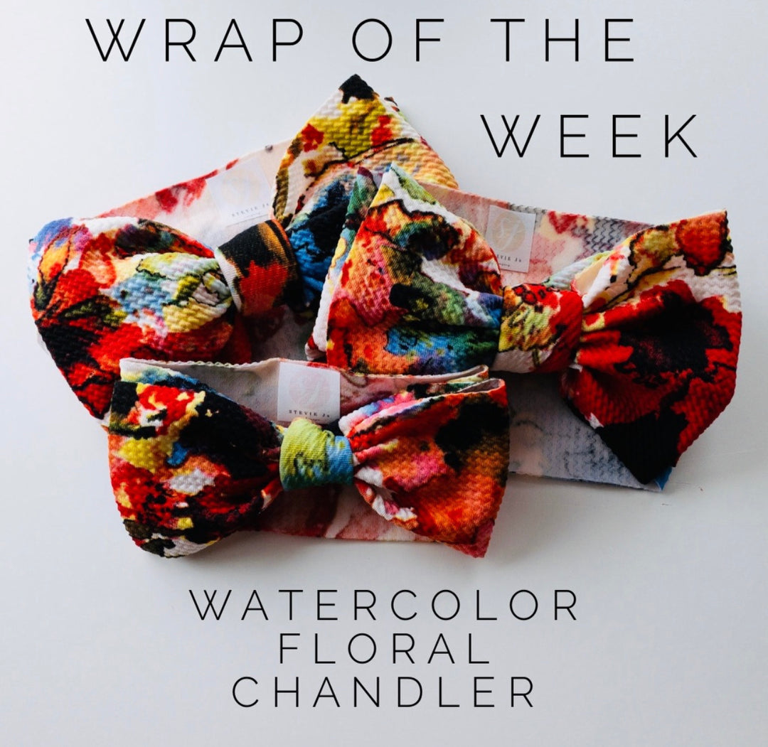 Watercolor Floral “Chandler”  StevieJs