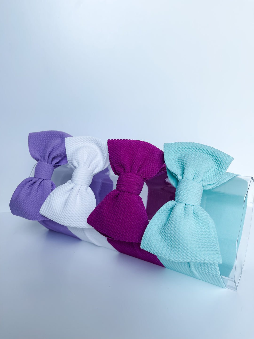 Lavender, White, Berry, & Mint “Chandler” NEWBORN Bundle (4) StevieJs
