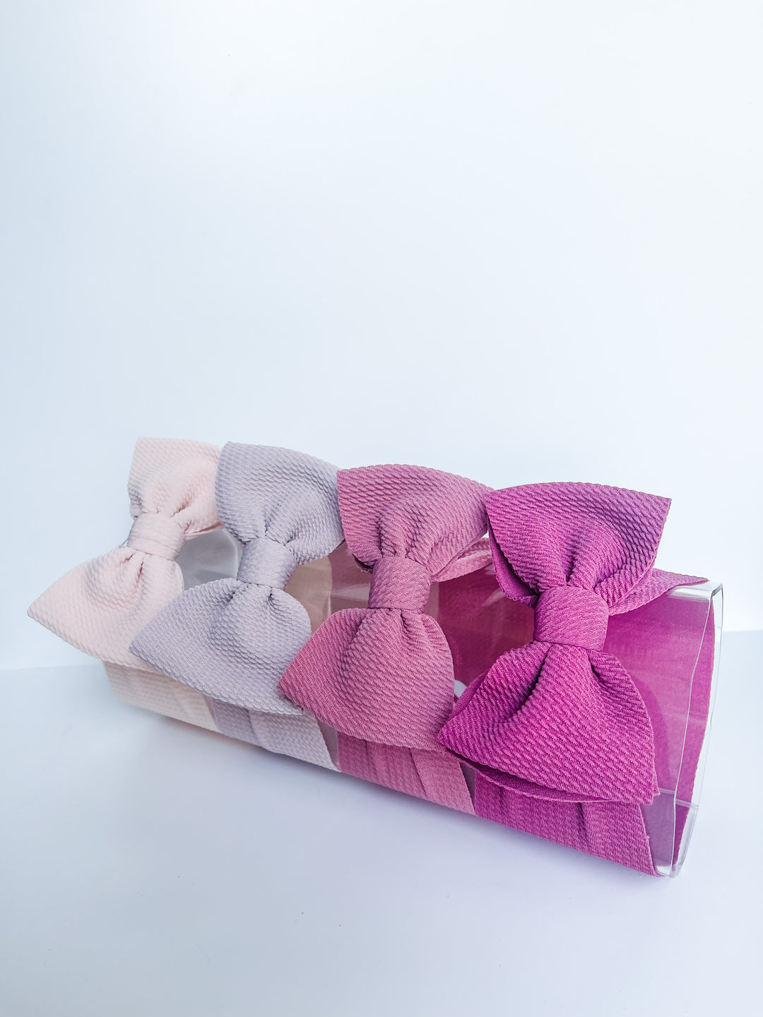 Champagne, Powder Pink, Rosie Posie , & Dark Rose “Chandler” NEWBORN Bundle (4) StevieJs