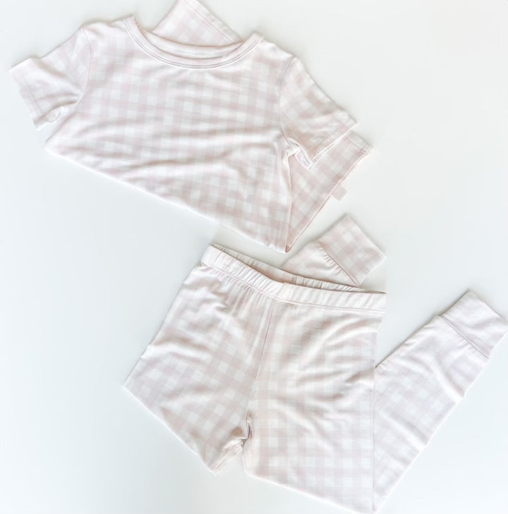 "Pink Gingham" Set  StevieJs