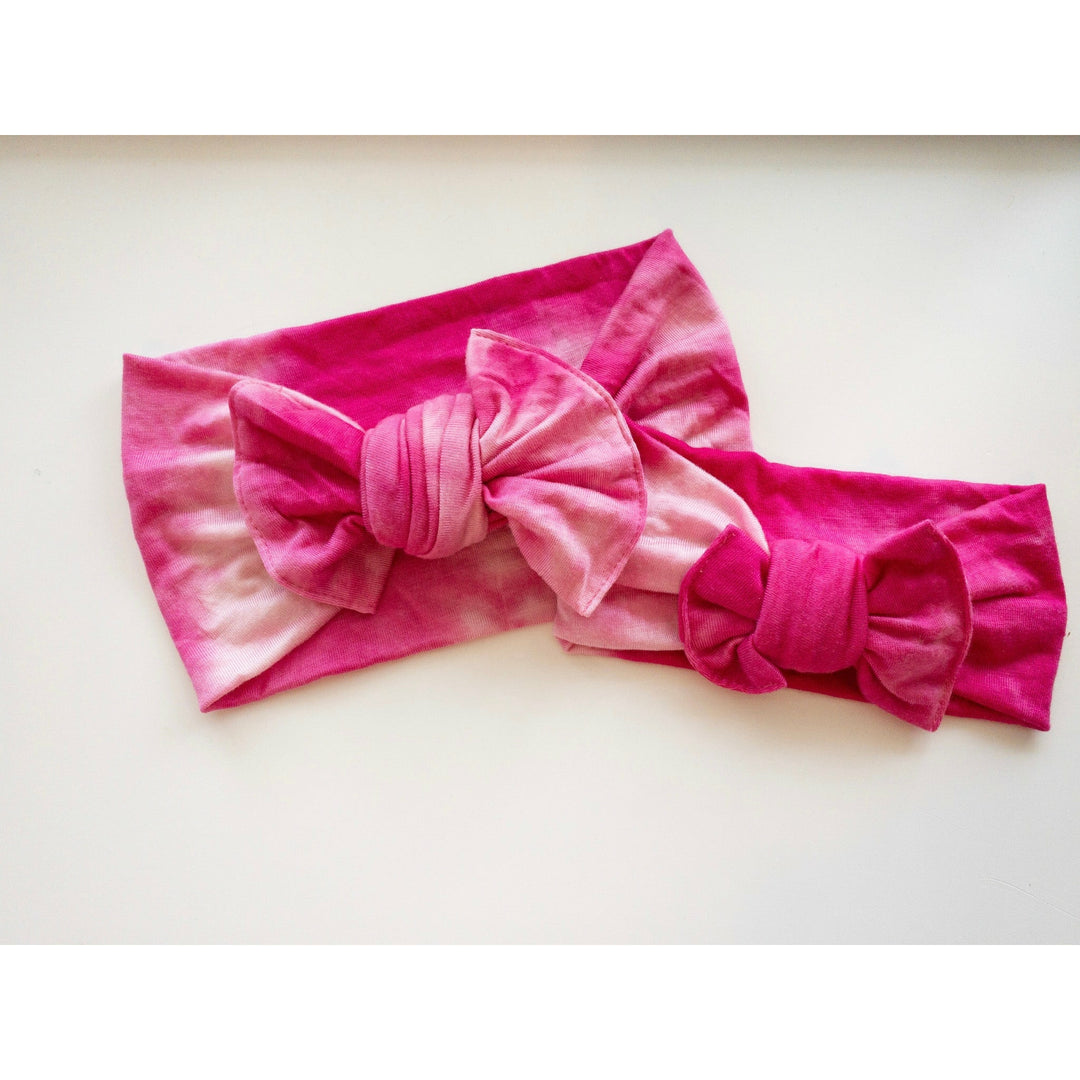 pink tie dye "butter knot"  StevieJs   