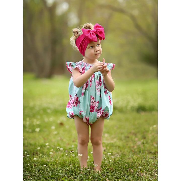 hot pink "chandler" headwrap Stretch Wrap Stevie J's