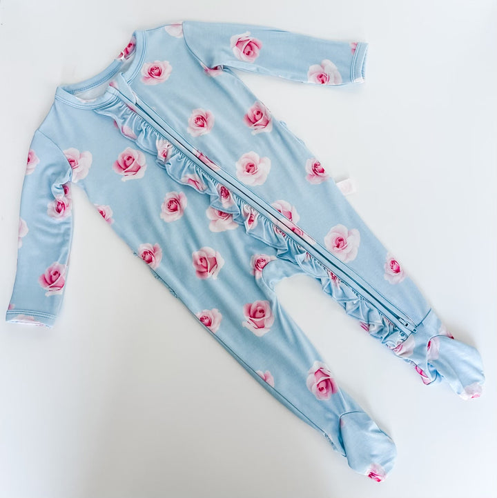 "Rosie" Ruffle Footie  StevieJs