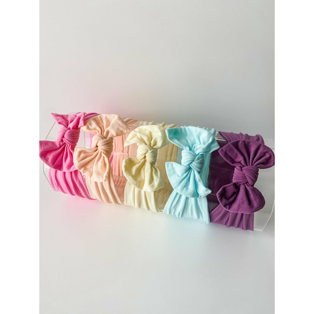BUNDLE: (5) Bright Rainbow Nylon Knots StevieJs