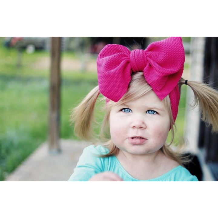 hot pink "chandler" headwrap Stretch Wrap Stevie J's