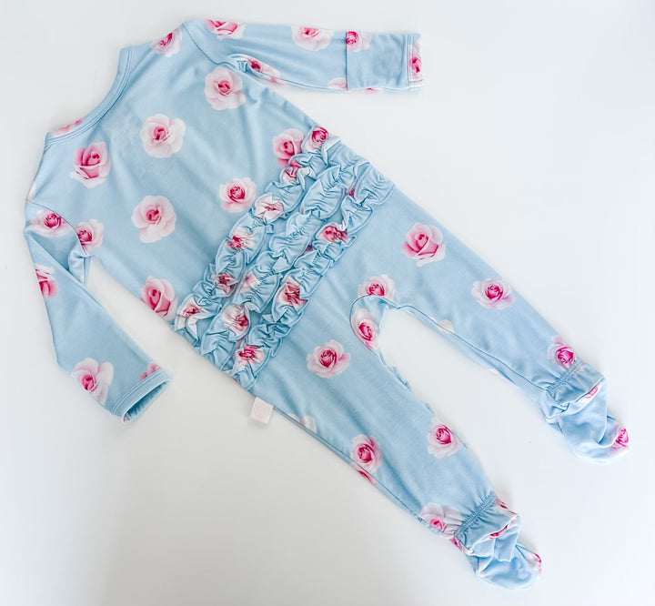 "Rosie" Ruffle Footie  StevieJs