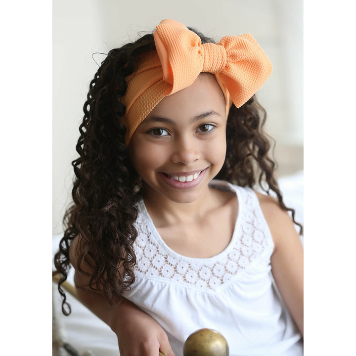 orange marmalade "chandler" headwrap Stretch Wrap Stevie J's Toddler