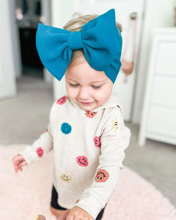 teal "chandler" headwrap Headwrap toddler & baby Stevie J's Toddler