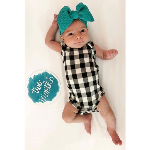 emerald "chandler" newborn headwrap Newborn Stevie J's