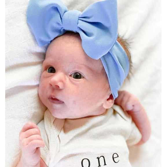 wedgewood "butter" newborn headwrap Newborn Stevie J's