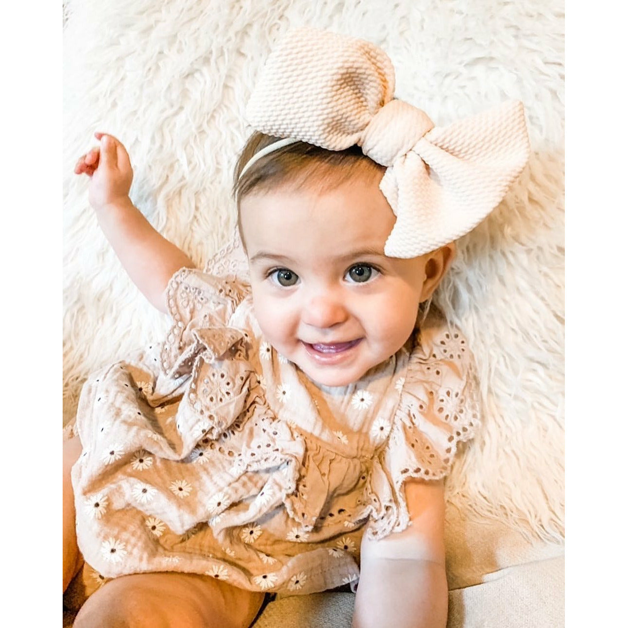 Nylon best sale baby headband