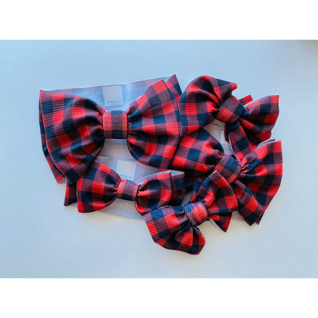 Red and Black Buffalo Check Chandler  StevieJs   