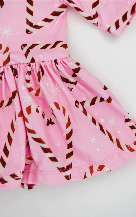 Candy Cane Twirl Bodysuit  Stevie Js & Co   